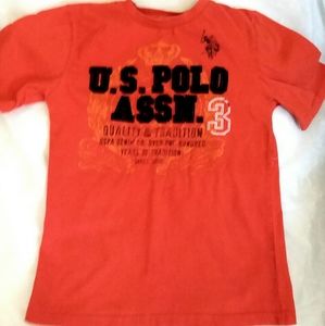 Orange US Polo Assn. Tee